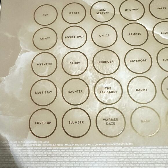 ColourPop You’re Golden 30 pan Eyeshadow Palette New in Box - Picture 5 of 10